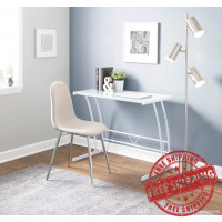 Lumisource OFD-TM-BITSGL W Sigma Desk